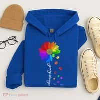 Autism Sunflower Choose Kind Hoodie thumb 4