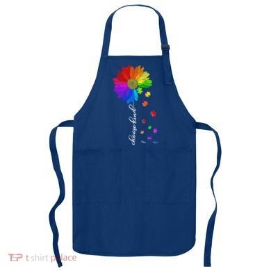 Autism Sunflower Choose Kind Apron