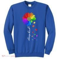 Autism Sunflower Choose Kind Sweatshirt thumb 0