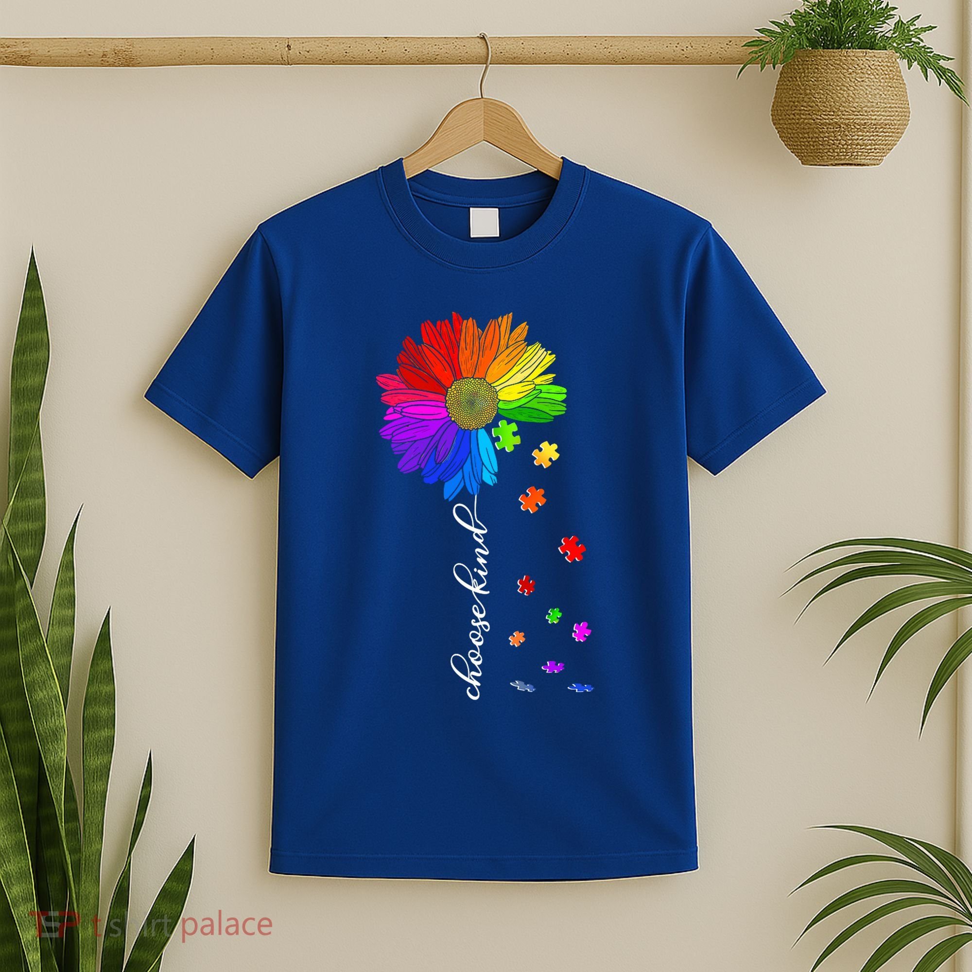 Autism Sunflower Choose Kind T-Shirt