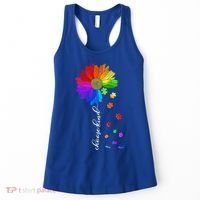 Autism Sunflower Choose Kind Women's Tank Top thumb 0