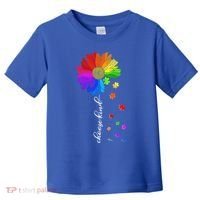 Autism Sunflower Choose Kind Toddler T-Shirt thumb 0