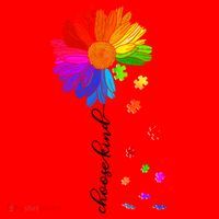 Autism Sunflower Choose Kind Santa Hat thumb 1