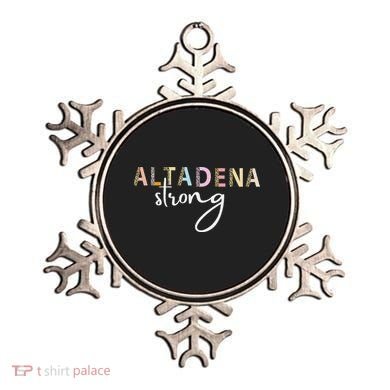 Altadena Strong California Women Ornament