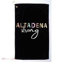 Altadena Strong California Women Golf Towel thumb 0