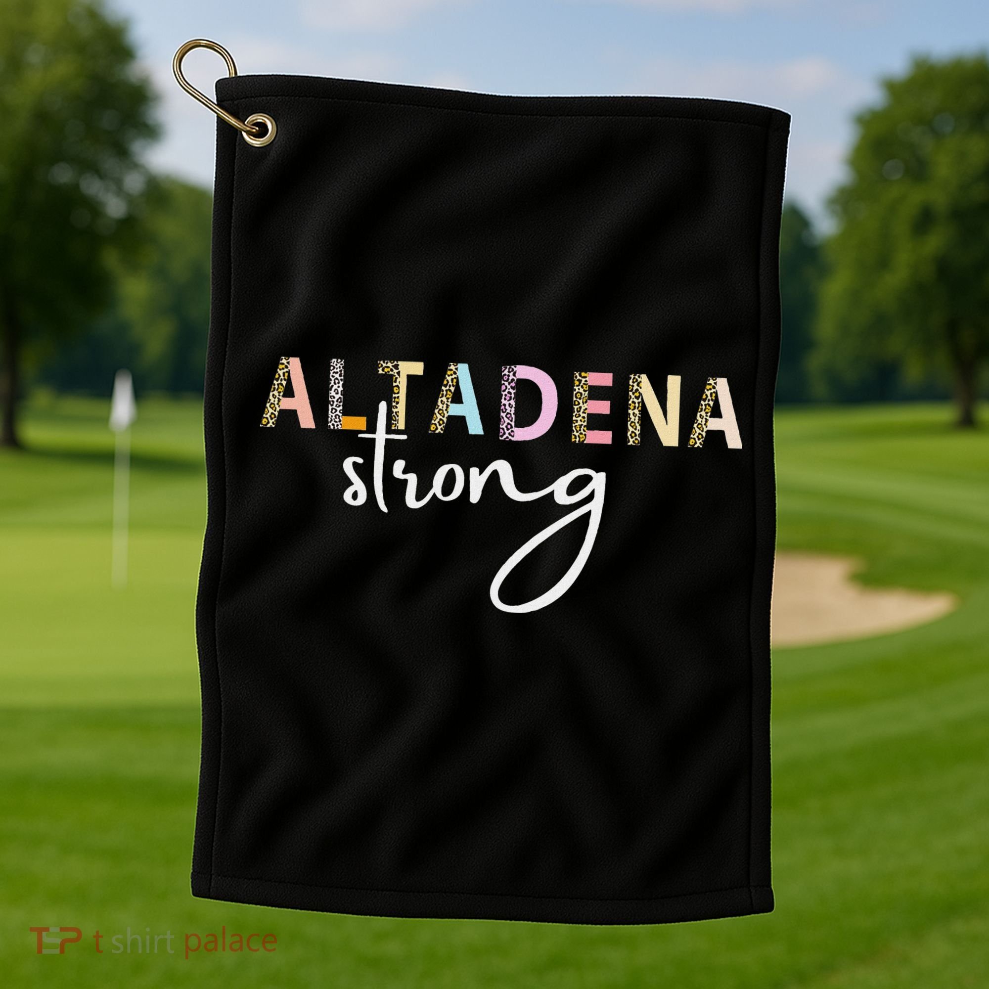Altadena Strong California Women Golf Towel