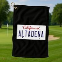 Altadena Strong California Hometown Golf Towel thumb 1