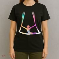 Aerial Silks Circus Yoga T-Shirt thumb 4