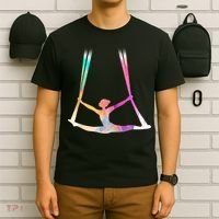Aerial Silks Circus Yoga T-Shirt thumb 6