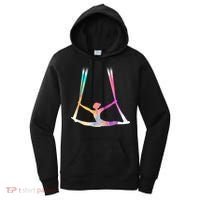 Aerial Silks Circus Yoga Women's Hoodie thumb 0