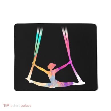 Aerial Silks Circus Yoga Mousepad