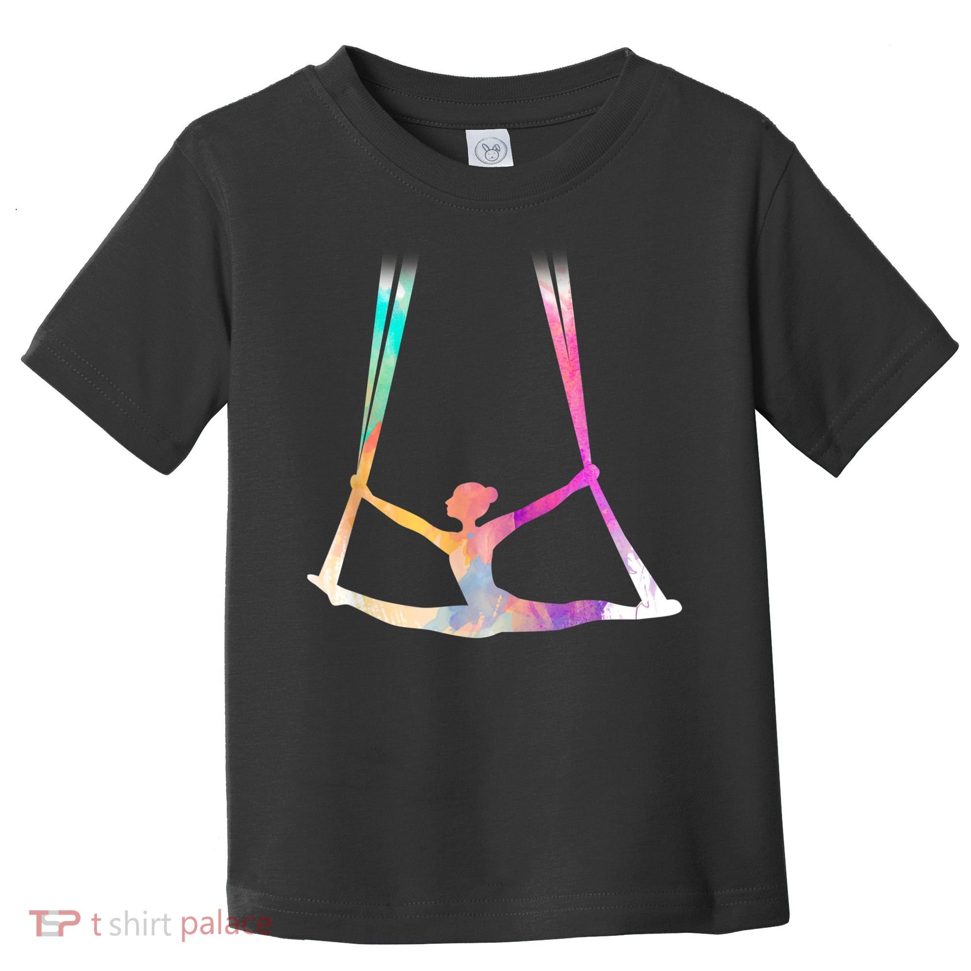 Aerial Silks Circus Yoga Toddler T-Shirt