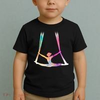 Aerial Silks Circus Yoga Toddler T-Shirt thumb 2