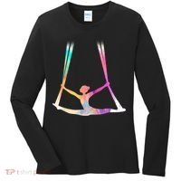 Aerial Silks Circus Yoga Women's Long Sleeve Shirt thumb 0