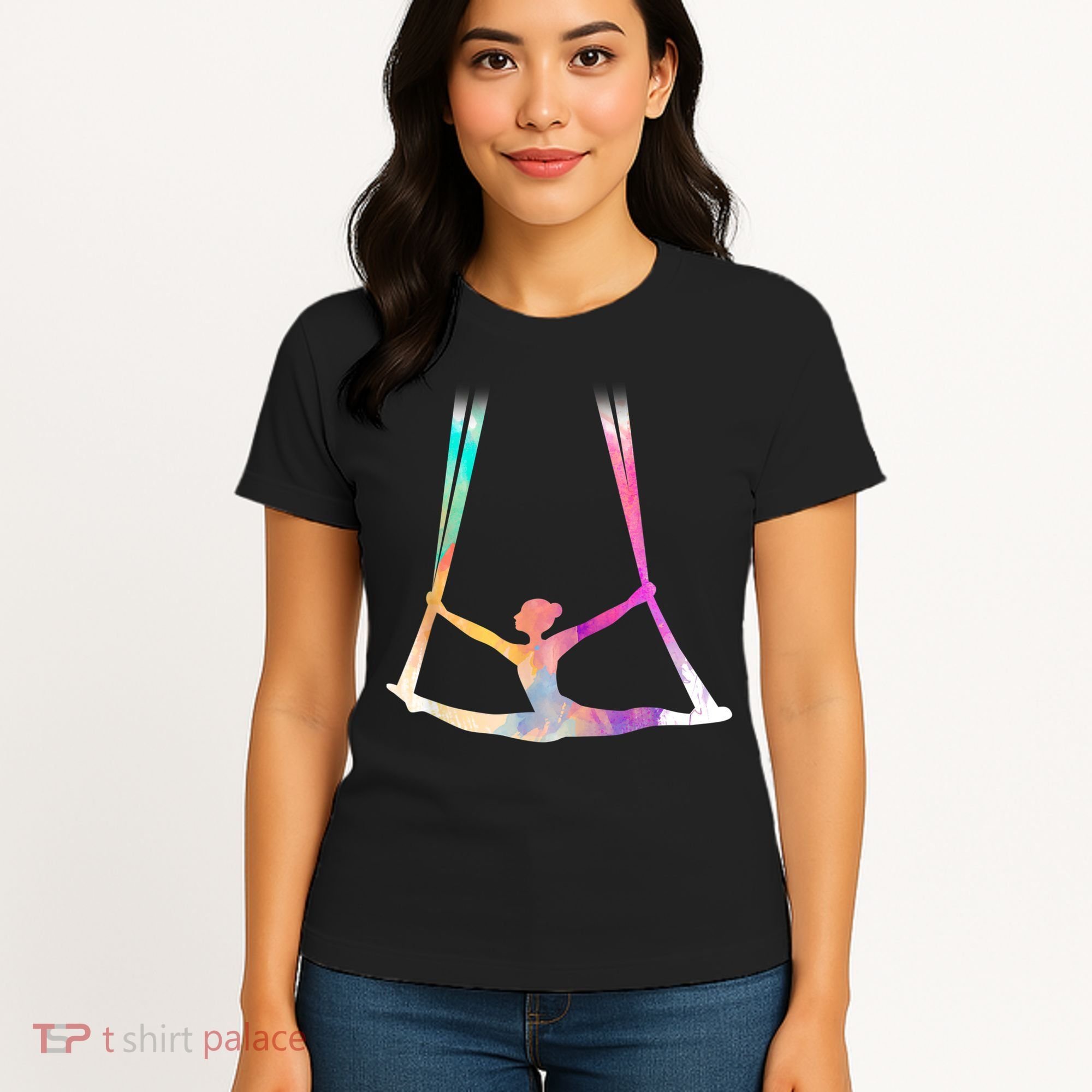 Aerial Silks Circus Yoga Women's T-Shirt