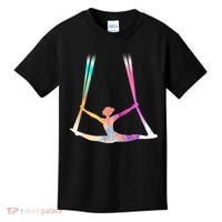 Aerial Silks Circus Yoga Kids T-Shirt thumb 0