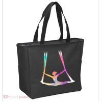 Aerial Silks Circus Yoga Tote Bag thumb 2
