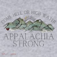 Appalachia Strong Come Hell Or High Water Mountain Nc Vn Tn Women's Sweatshirt thumb 2