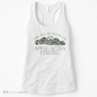 Appalachia Strong Come Hell Or High Water Mountain Nc Vn Tn Women's Tank Top thumb 0