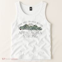Appalachia Strong Come Hell Or High Water Mountain Nc Vn Tn Tank Top thumb 2