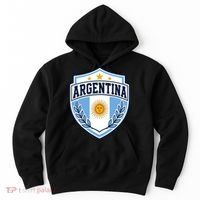 Argentina Soccer Crest Sun Stars For Fans Hoodie thumb 0