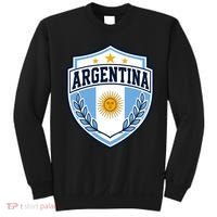 Argentina Soccer Crest Sun Stars For Fans Sweatshirt thumb 0