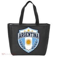 Argentina Soccer Crest Sun Stars For Fans Tote Bag thumb 0