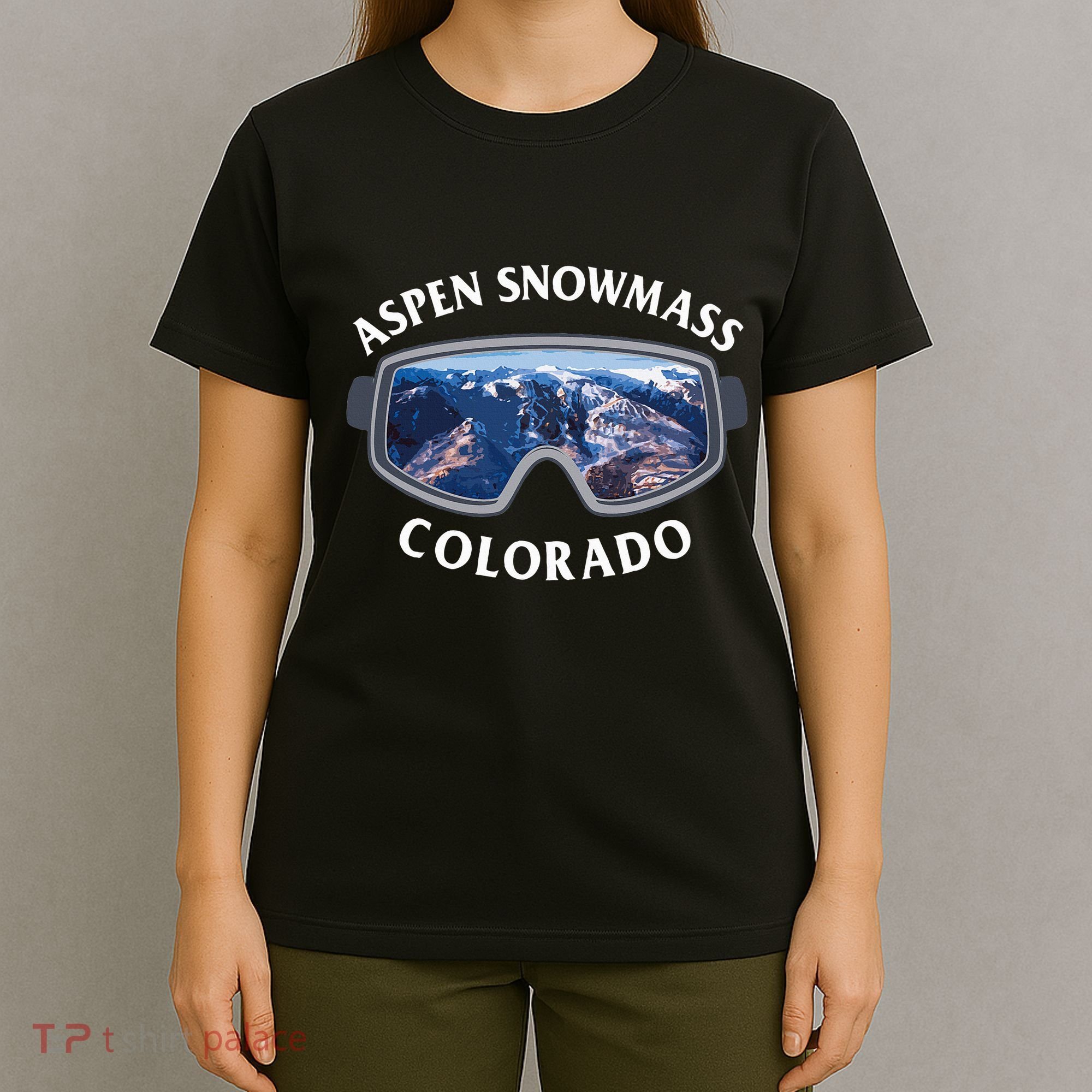 Aspen Snowmass Colorado Ski Snowboard T-Shirt