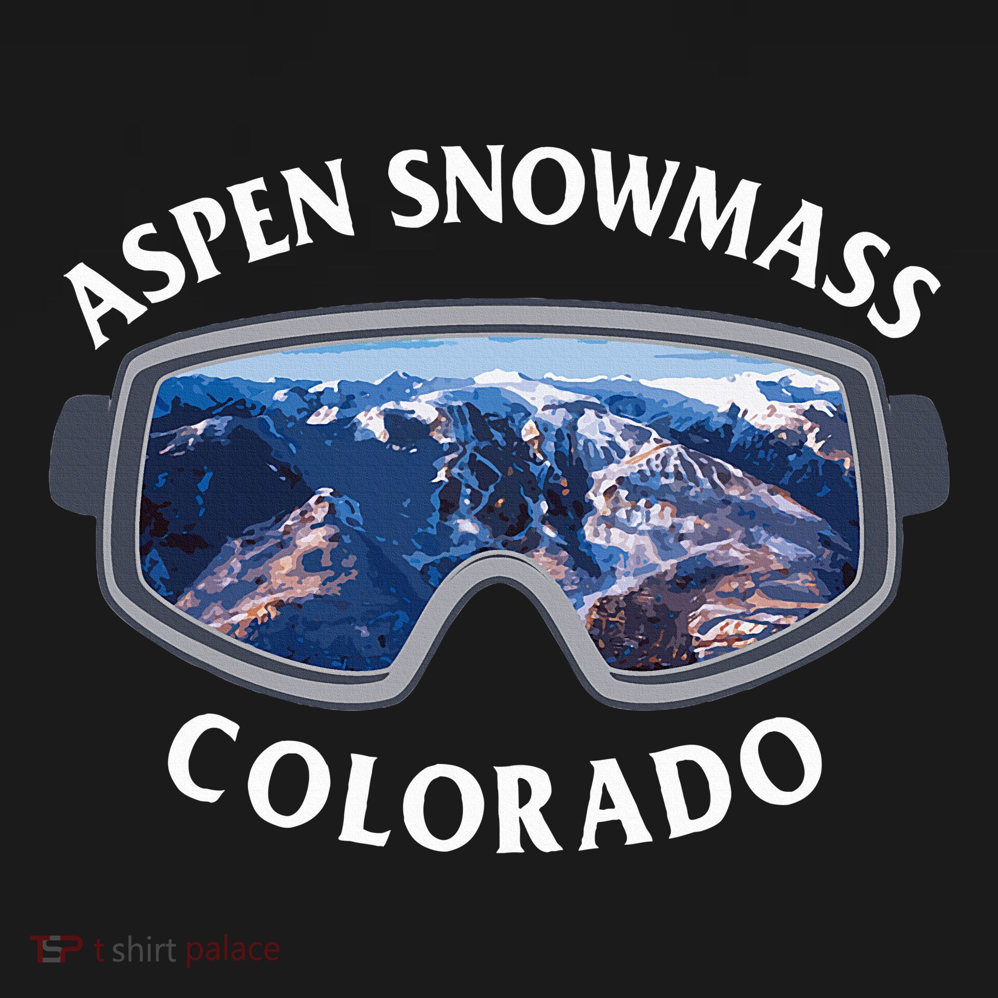 Aspen Snowmass Colorado Ski Snowboard T-Shirt