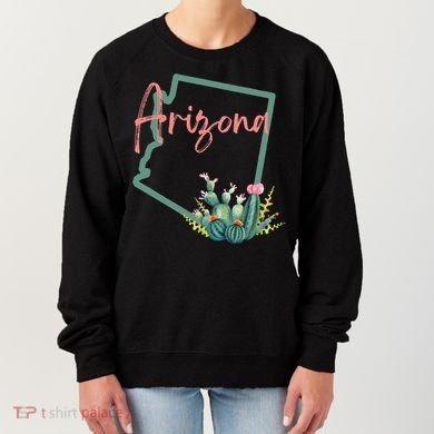 Arizona State Cactus Flowers Women's Sweatshirt
