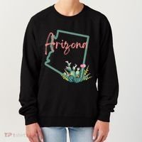 Arizona State Cactus Flowers Women's Sweatshirt thumb 0