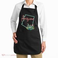 Arizona State Cactus Flowers Apron thumb 2