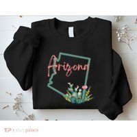 Arizona State Cactus Flowers Sweatshirt thumb 2