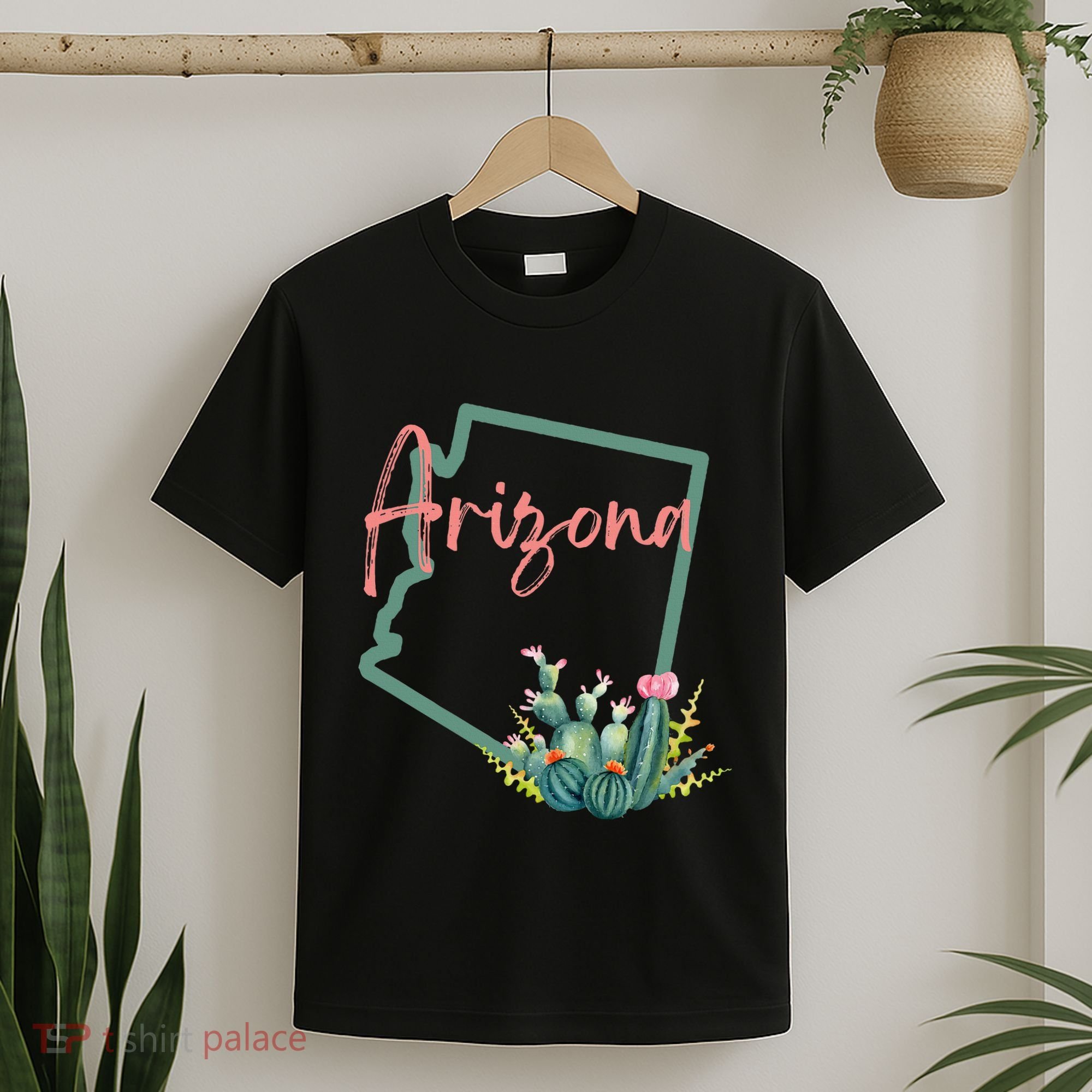 Arizona State Cactus Flowers T-Shirt