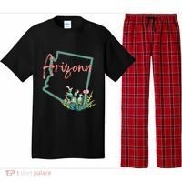 Arizona State Cactus Flowers Pajama Set thumb 0