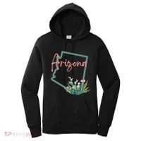 Arizona State Cactus Flowers Women's Hoodie thumb 0
