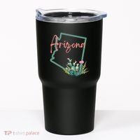 Arizona State Cactus Flowers Tumbler thumb 0