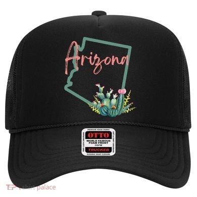 Arizona State Cactus Flowers Hat