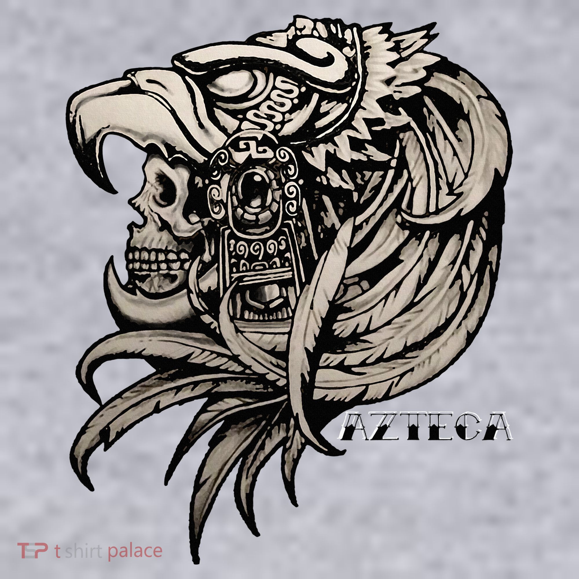 Aztec Skull Calabera Azteca Women's Sweatshirt