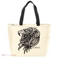 Aztec Skull Calabera Azteca Tote Bag thumb 0