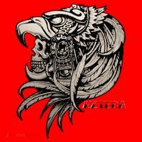 Aztec Skull Calabera Azteca Santa Hat thumb 1
