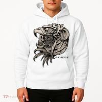 Aztec Skull Calabera Azteca Hoodie thumb 2
