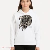 Aztec Skull Calabera Azteca Hoodie thumb 5