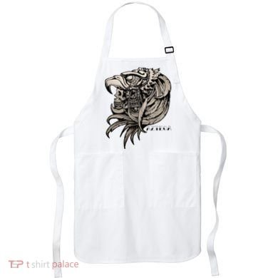 Aztec Skull Calabera Azteca Apron