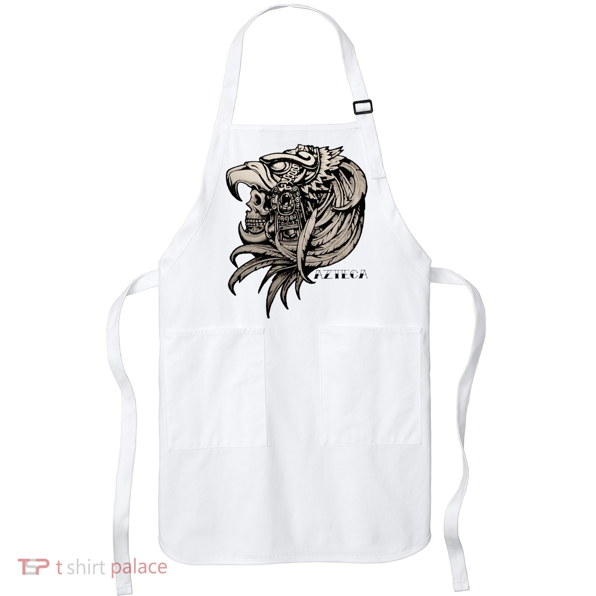 Aztec Skull Calabera Azteca Apron