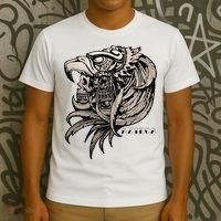 Aztec Skull Calabera Azteca T-Shirt thumb 3