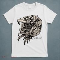 Aztec Skull Calabera Azteca T-Shirt thumb 5