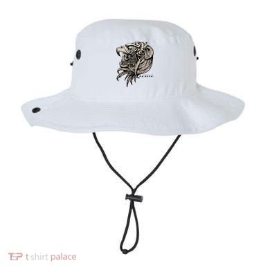 Aztec Skull Calabera Azteca Bucket Hat