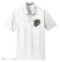 Aztec Skull Calabera Azteca Dry Zone Grid Polo thumb 0