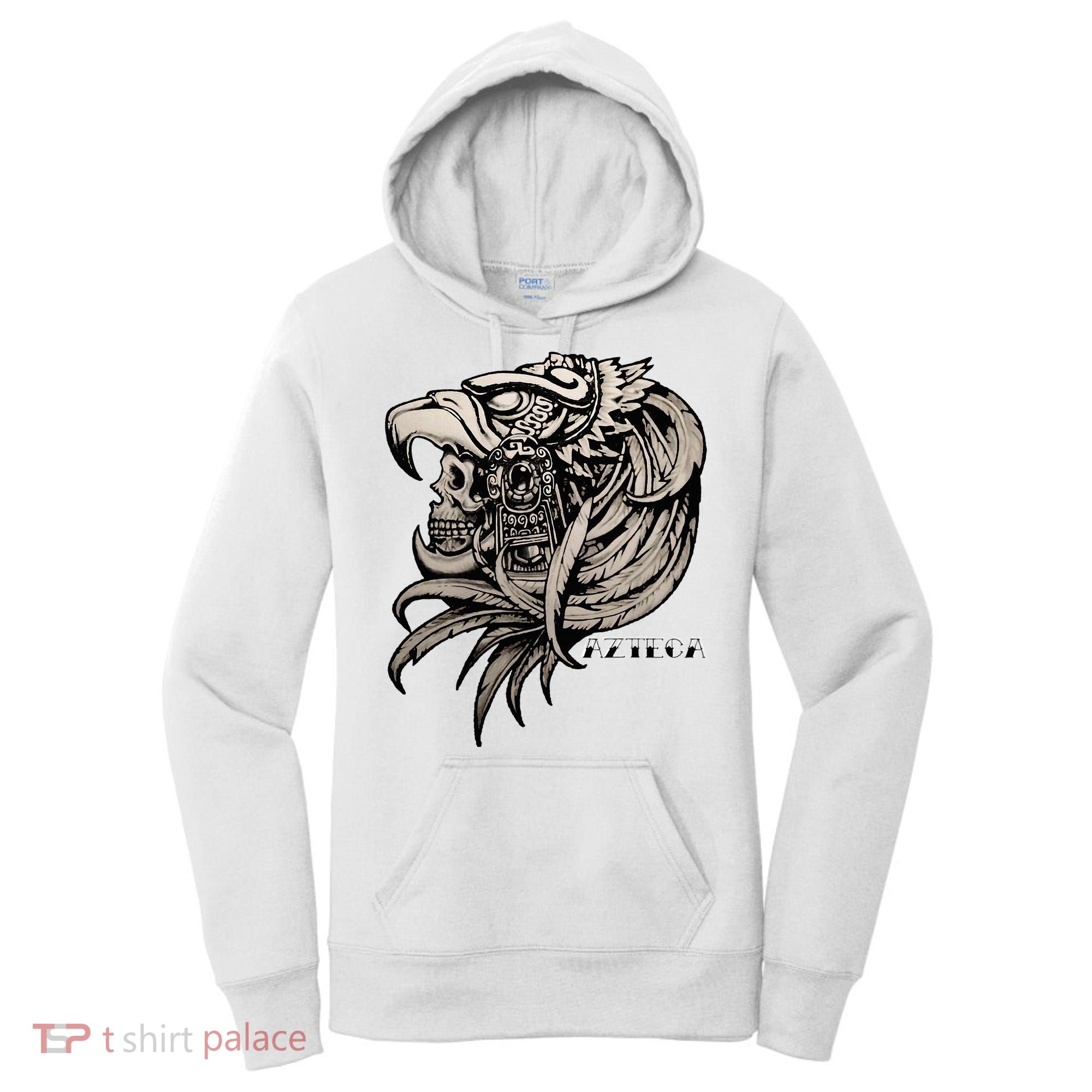 Aztec Skull Calabera Azteca Women's Hoodie